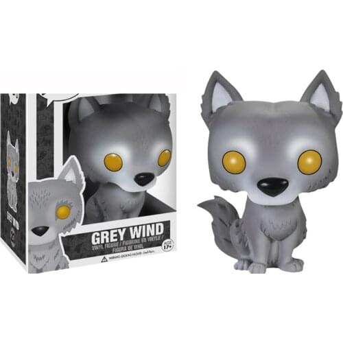 Funko pop Game of Nymeria Thrones 76# JON SNOW ROBB Vinyl Action Figures Toys for Children Christmas Gift