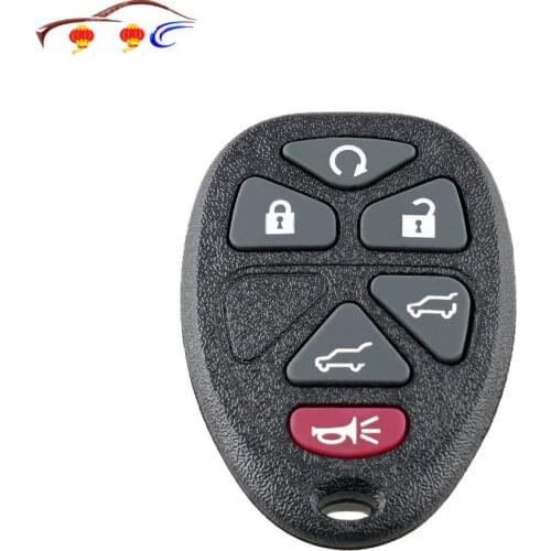 J17 6 buttons Car Key OUC60270 315 Frequency Replacement for Chevrolet 2007-2014 Cadillac Escalade ESV EXT Remote Car Key Fob 6b