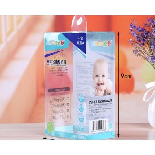 Colorful Printing Transparent Clear Plastic Folding PP Pvc Pet Packaging Boxes wholesale clear candy box suppliers ---PX20085