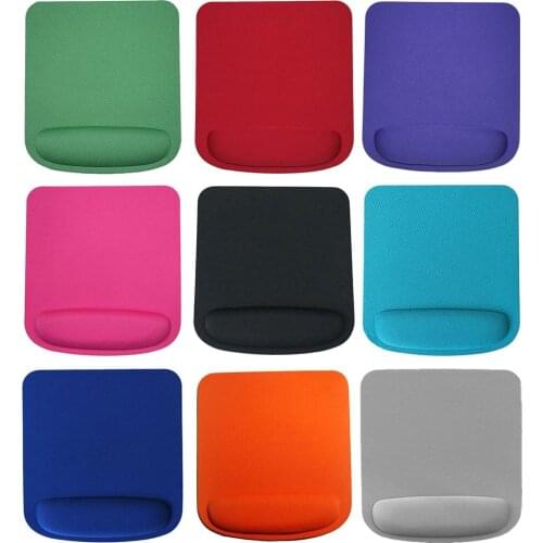 Square Wrist Rest Mouse Pad Support Game For Computer PC Laptop Mat Pad Anti Slip Wrist Mouse Mice Mat Pad