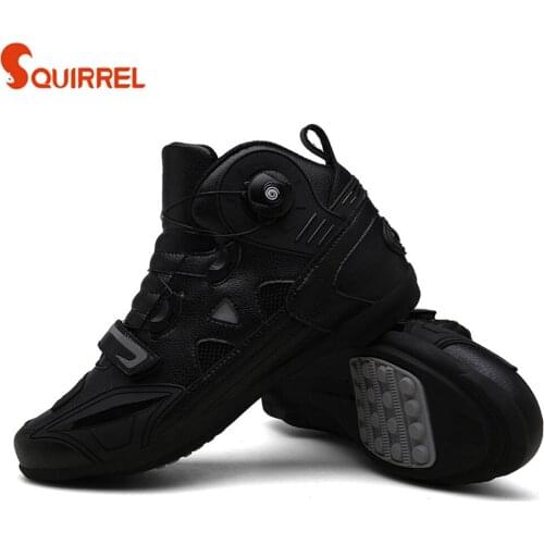 Motorcycle riding shoes cross country boots racing boots motocross equipment ankle Protection 3 colors