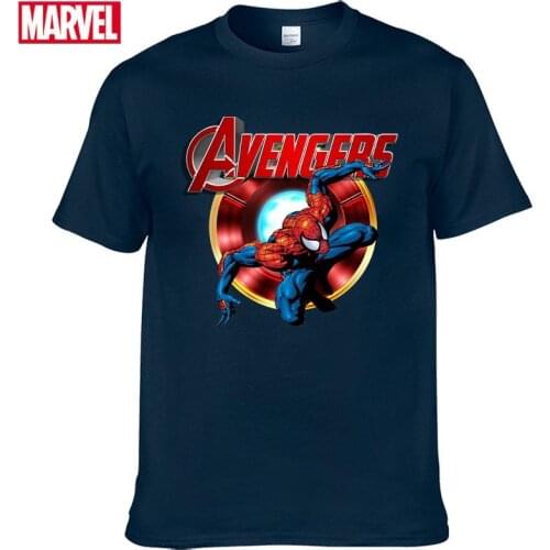 Marvel The Avengers Mens tee shirt Summer Womens cotton t-shirt funny t shirts T-shirts with short sleeves Tops Clothing #11