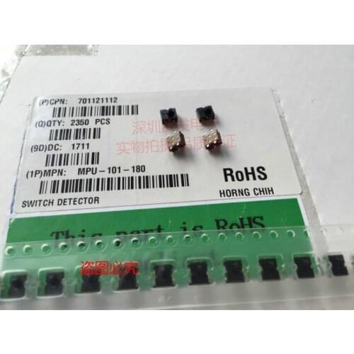 Original new 100% MPU-101-180 detection switch 4.6*3.7 miniature touch SMD 4pin limit switch