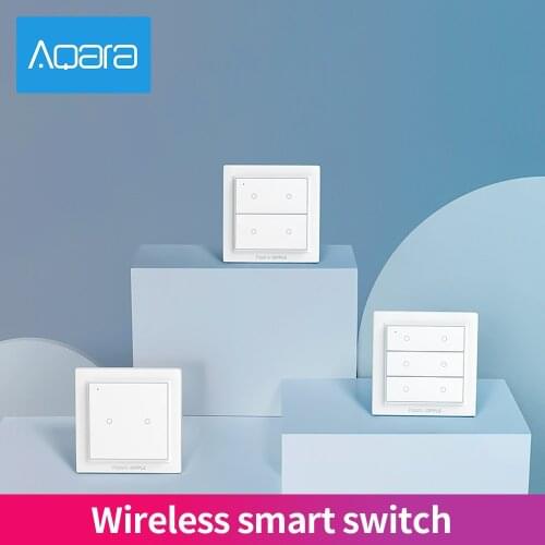 Aqara Original Opple Switch Draadloze Smart Switch Internationale Versie Zigbee 3.0 Geen Bedrading Nodig Werken Met Mijia App