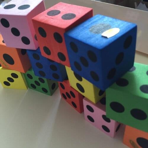 Foam Dice Set - for Building Blocks, Educational Toys, Math Teaching, Pastime, Party Favors and Supplies