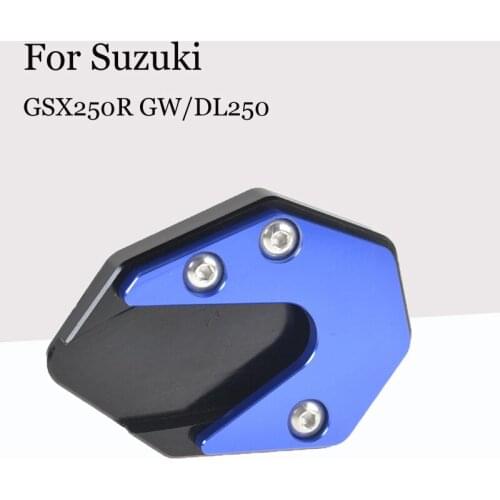 It is suitable for Suzuki GSX250R GW/DL250 modified side bracket non-slip pad foot sole side brace and foot extra seat