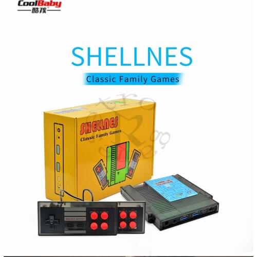 Retro Video Game Console NTSC And PAL-B TV Handheld Built-in 118 Classic Different Games Dual Gamepad 14 games can battery save