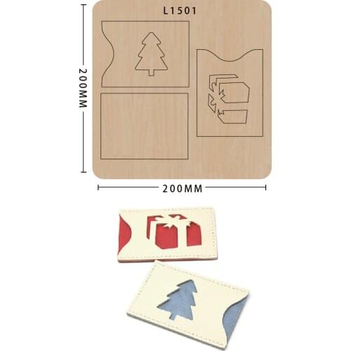 Wooden Cutter Leather Handmade Crafts Making Decor Supplies Dies Card Package Cutting Die Suitable For Big Shot Sizzix Machines