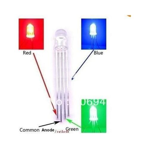 MIX DIY Water Clear/Diffused Through Hole 5MM Pre Wired LED Diode For Christmas Lighting/Car/Decoration 2v/5v/9v/12v/24v