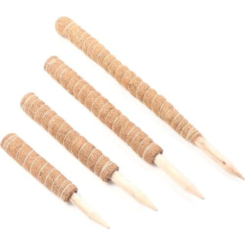 Coir Pole Extension Coconut Climbing Plants Stick Maintain Moisture Garden Frame
