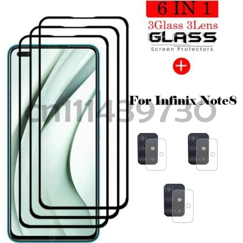 Tempered Glass For Infinix ZERO 8 X687 Screen Protector Glass For Infinix ZERO 8 X687 Camera For Infinix ZERO 8 X687 Glass