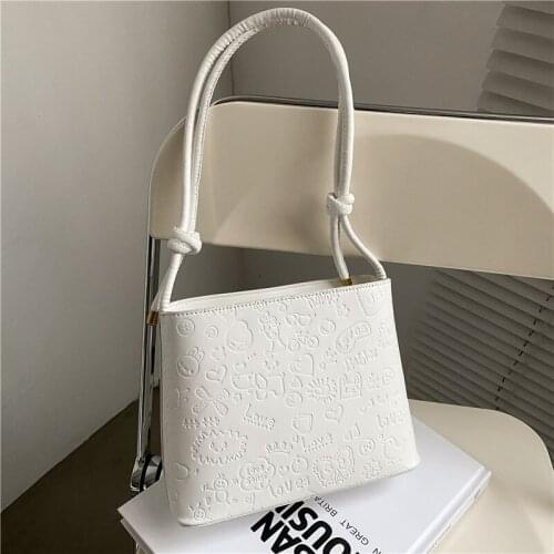 Womens bag 2021 new Joker niche design texture advanced French underarm bag Messenger bag fashion bag