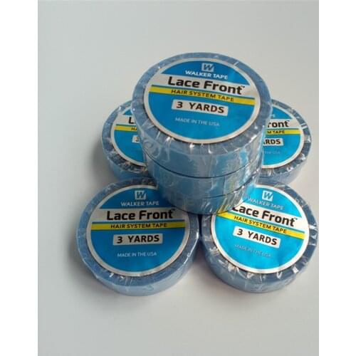 1 Roll 3 Yards Lace Front Support Hair Tape Double-sided Adhesive Water-proof Walker Tapes For Lace Wig Hairpiece Toupee Tape