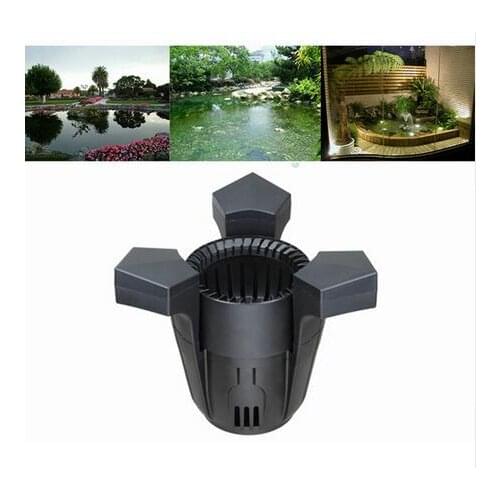 43 70w Sewage tank of oil film processor water purification system. The water collector Koi leaves. garden pond skimmer