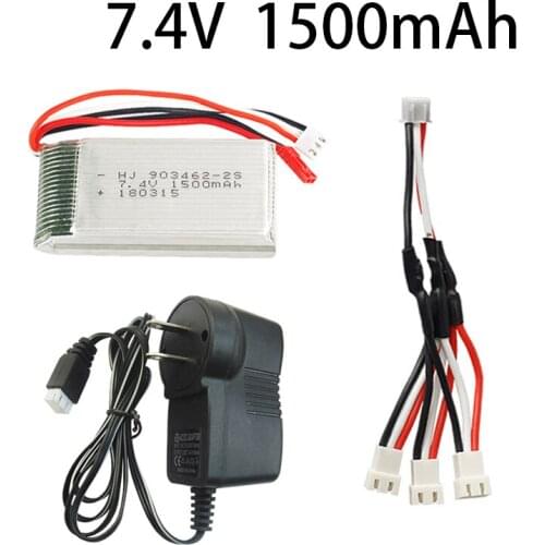 7.4V 1500mah LiPo Battery 903048 For Wltoys V353 A949 A959 A969 A979 k929 7.4 V Battery For RC toys Cars parts