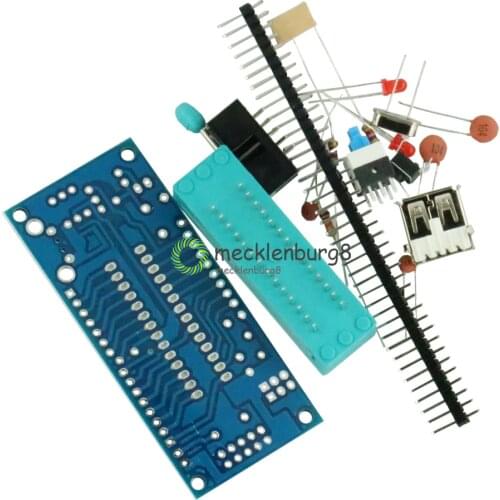 ATmega8 atmega48 atmega88 Development AVR DIY Kit Standard Dual Panel