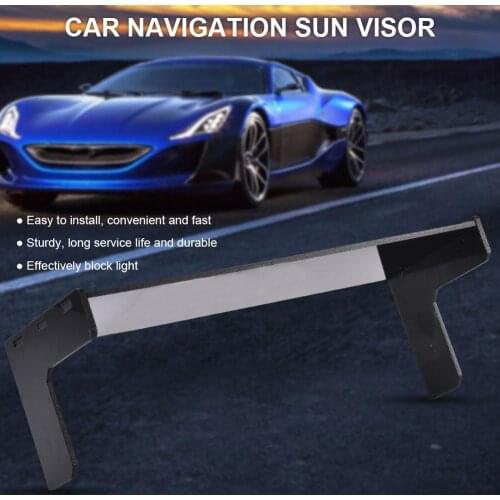 Car Navigation Sun Visor Car GPS Sunshade GPS Screen Sunshade Sunshade For 8 Inch Navigation Accessories Automatic DVD / GPS