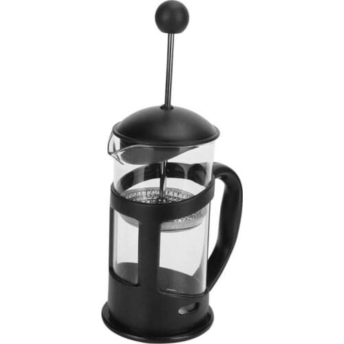 Household Coffee Pot Coffee Tea Maker Kettle High Temperature Resistant Borosilicate Filter Teapot Hand Brewing Black