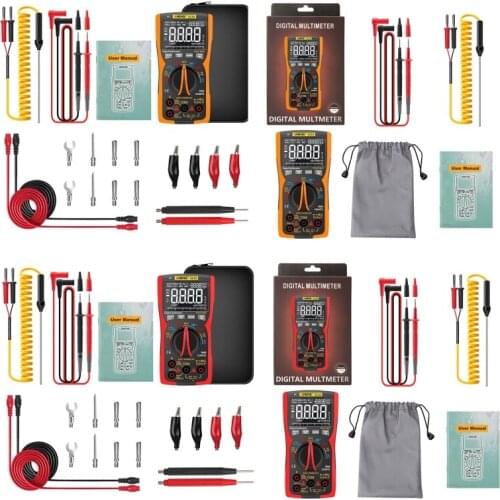 SZ18 Digital Multimeter 9999 Counts Automatic True RMS Analog Multimetro DIY Transistor Capacitor NCV Tester LCR Meter