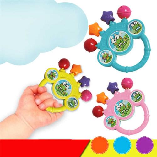 Baby toys Baby Bell Toy Hand On The Toy Baby Birthday Gift practice babys listening B0798