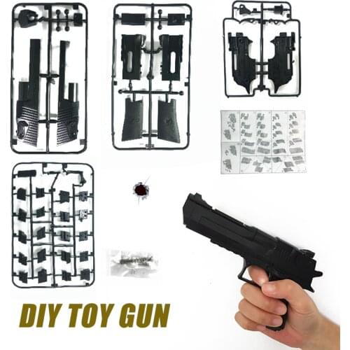 DIY M4A1 Carbine Block Gun cool Weapons Model Blocks Assembled Bricks toy Blocks for Boys' Outdoor Playing Game