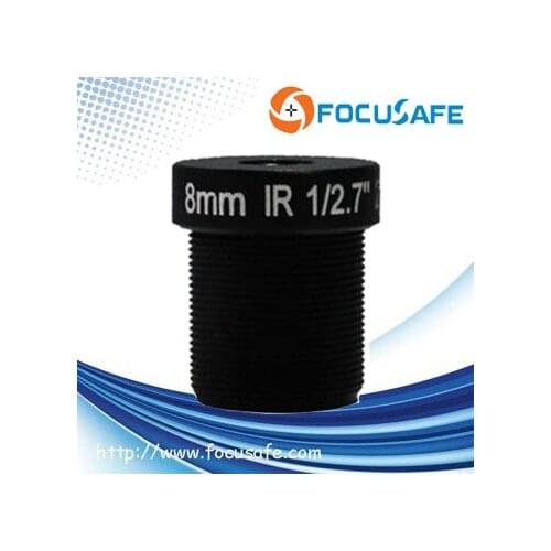 Focusafe Popular CCTV Lens 8mm Lens 1/2.7" 3 Megapixel F2.0 Fixed Lens CCD IR Board Lens for Security Camera