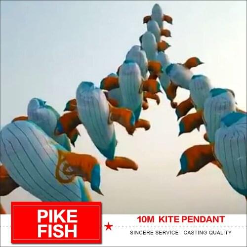 KITE fish kite pendant soft inflatable kite for audlts 3D solid outdoor fun toys kite festival show kite