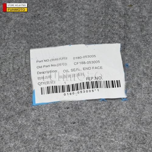 15 pcs oil sealing suit for CF500/CF188/CFZ6 clutch housing parts code is 0180-053005