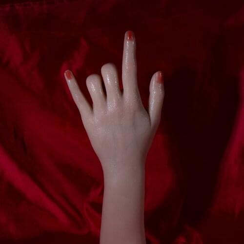 Soft Lifesize Female Mannequin Hand Jewelry Display Art Tattoo Practice Hand