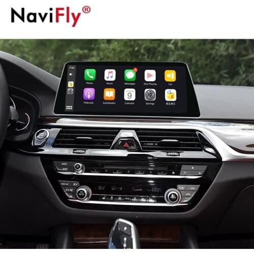 NaviFly 4G+64G Android 10 Car gps Glonass navigation multimedia Player for BMW 5 Series G30 2018 EVO system Carplay DSP 4G LTE