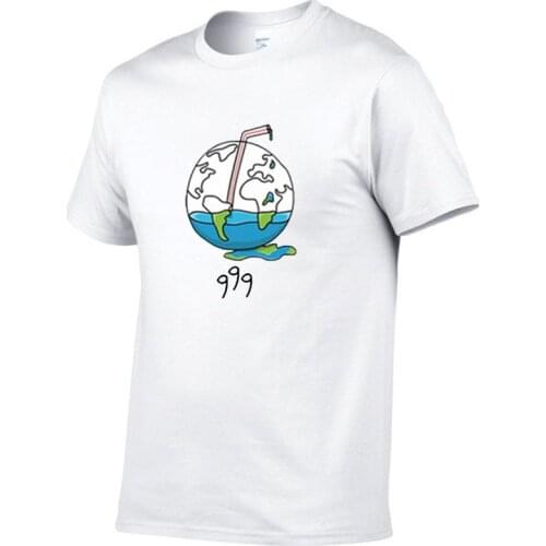 2021 New Rapper Juice Wrld Mens Fashion Casual Short Sleeve 100% Cotton Top Cool T-shirt Summer Jersey Clothing T-shirt