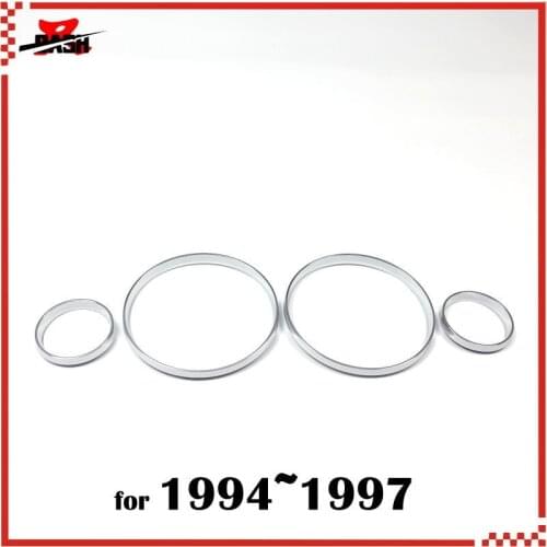 DASH for Accord 1994 1997 Chrome Cluster DASH board Ring ABS