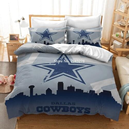 Rugby City Series Bedding Deluxe Full-size Duvet Covered Pillowcase for Adult Children Bedroom Decorated with Coloured Print