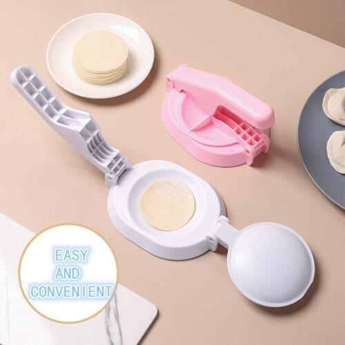 Manual Dumpling Skin Wrapper Mold Plastic Dough Pressing Tool Dough Presser Dumpling kitchen Manual Wrappers Mould Tools