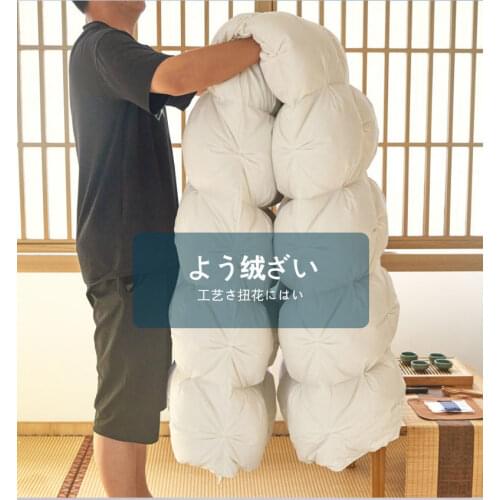 Goose Down Duvet Comforter for Winter White 100% Cotton Cover Quilt Supper King Queen Twin Family Size Winter Duvet