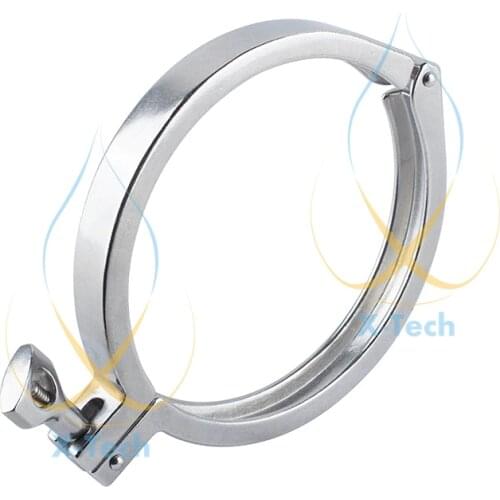 8" OD 217.7 Tri-Clamp, Tri-Clover, Single Pin Clamp SUS304