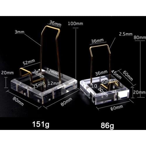 1pc Display Stand Mineral Specimens Fossil Crystal Ball Seashells Holder