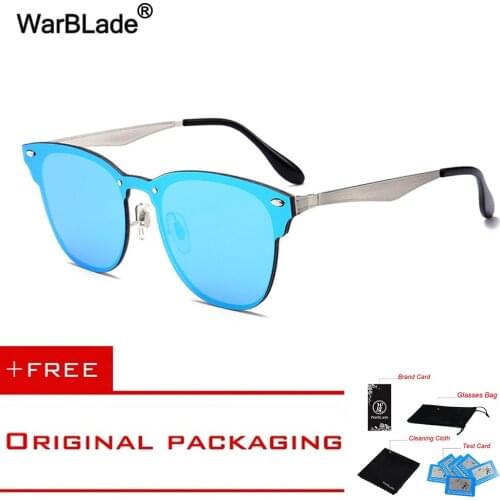 2018 Glasses Ocean Sunglasses Eyewear Accessories Female/Male Sunglasses Rimless for Men glasses Gafas De Sol Masculino WarBLade