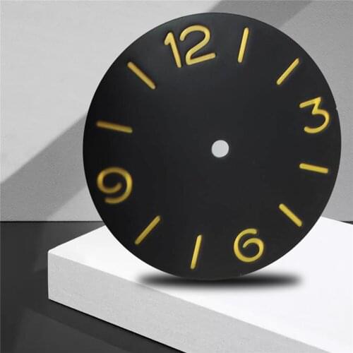 39MM Sandwich Pure Sterile Watch Dial for ETA 6497 6498 Watch Movement Repair Part