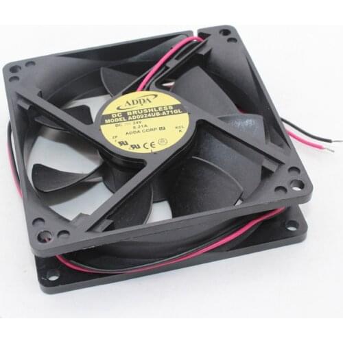 AD0924UB-A71GL New For Adda Fan 9225 Dc 24v 0.21A 9cm fans Double Ball Inverter Cooling Fan