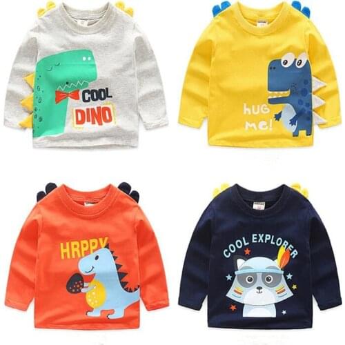 AJLONGER Long Sleeve T-Shirts For Boys