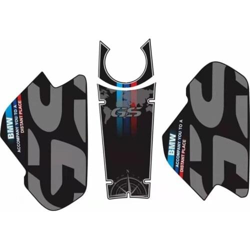 For BMW R1200GS R1250GS ADV Adventure R 1200 1250 GS Motorcycle fuel tank protection decal decorative sticker