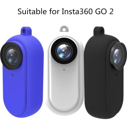For Insta360 GO 2 Thumb Anti-Shake Camera Smart AI Sports Video Camera Digital Camera Silicone Cover