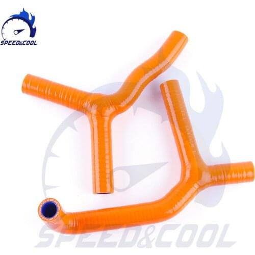 Motorcycle Silicone Radiator Coolant Tube Pipe Hose Kit For KTM 85SX 85 SX 2003-2008 2004 2005 2006 2007