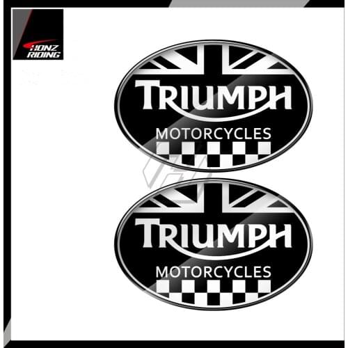 For Triumph Daytona 675 765 Tiger 800 Explorer Tank Pad 3D Motorcycle Racing Sticker Union Jack Decal