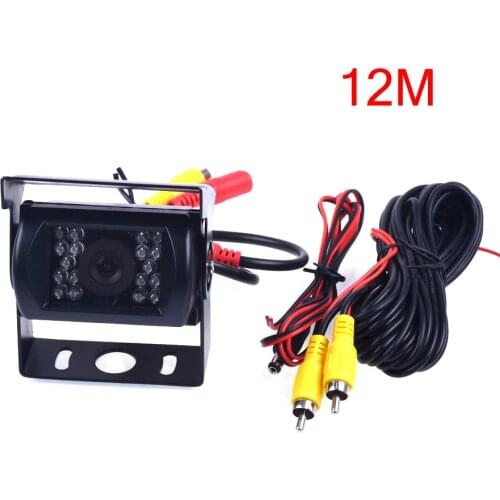Bus HD CCD Car Rear View Camera Reverse backup Camera rearview parking 120 Degree 18 IR Nightvision Waterproof Bus Truck Camera