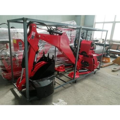 SYNBON Backhoe Loader Bucket For 60-80HP Big Power Farm Garden Tractor