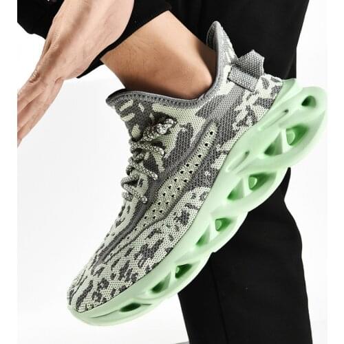 Large Size 47 Coconut Shoes Flying Woven Breathable Mens Casual Shoes MD Twist-soled Sneakers Outdoor Sports Walking Shoes 2021