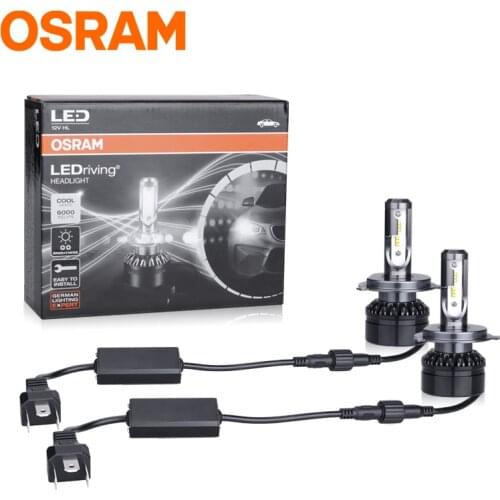 OSRAM H7 H1 H4 HB3 HB4 Bulb led car Auto led headlight 9012 HIR2 9005 9006 h11 led 6000K lamp fog light противотуманные фары 12V