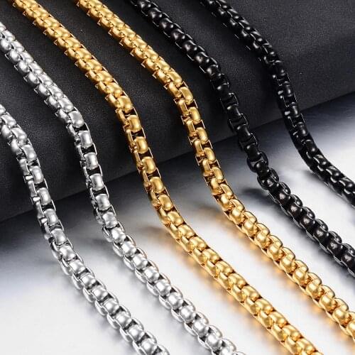 Hot Sale Stainless Steel Hip-Hop Necklace Fashion High Quality Jewelry